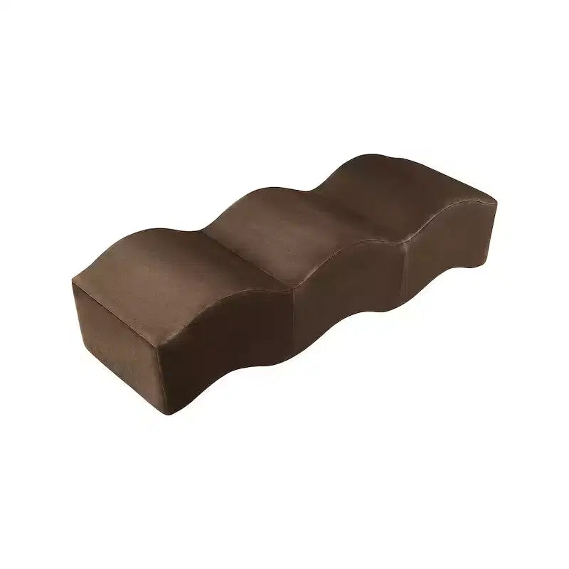 Meridian Furniture,Wave Velvet Bench