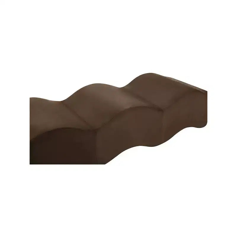 Meridian Furniture,Wave Velvet Bench