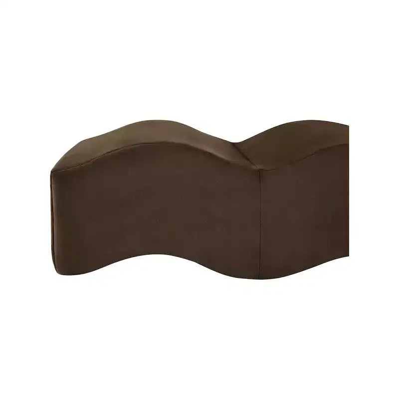 Meridian Furniture,Wave Velvet Bench