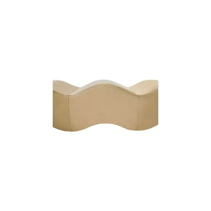 Meridian Furniture,Wave Velvet Bench