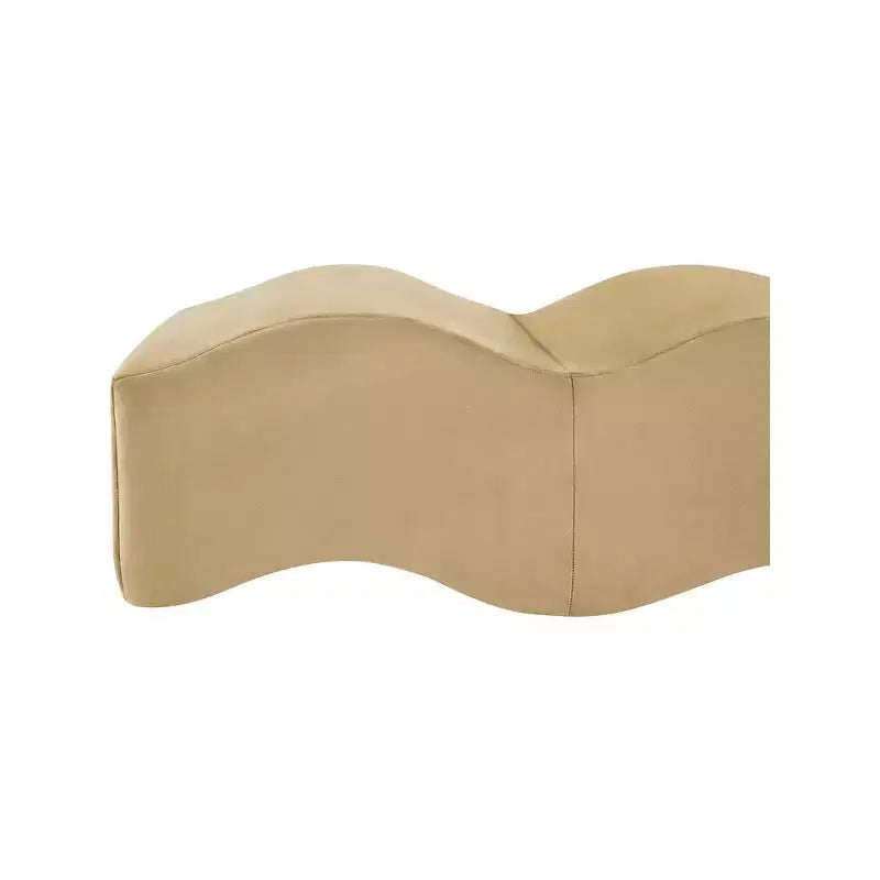 Meridian Furniture,Wave Velvet Bench
