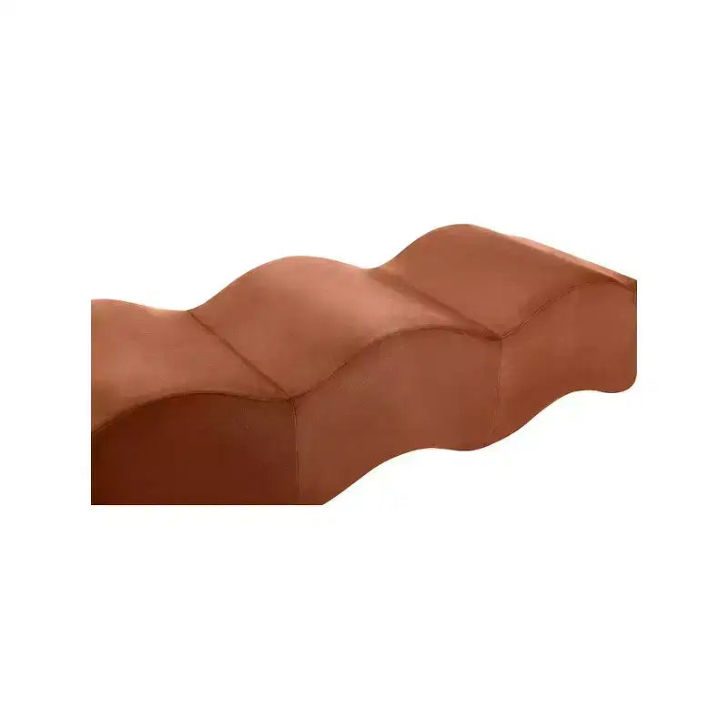 Meridian Furniture,Wave Velvet Bench