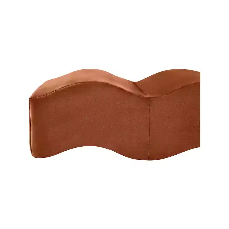 Meridian Furniture,Wave Velvet Bench