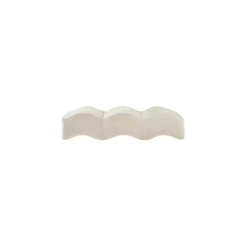 Meridian Furniture,Wave Velvet Bench