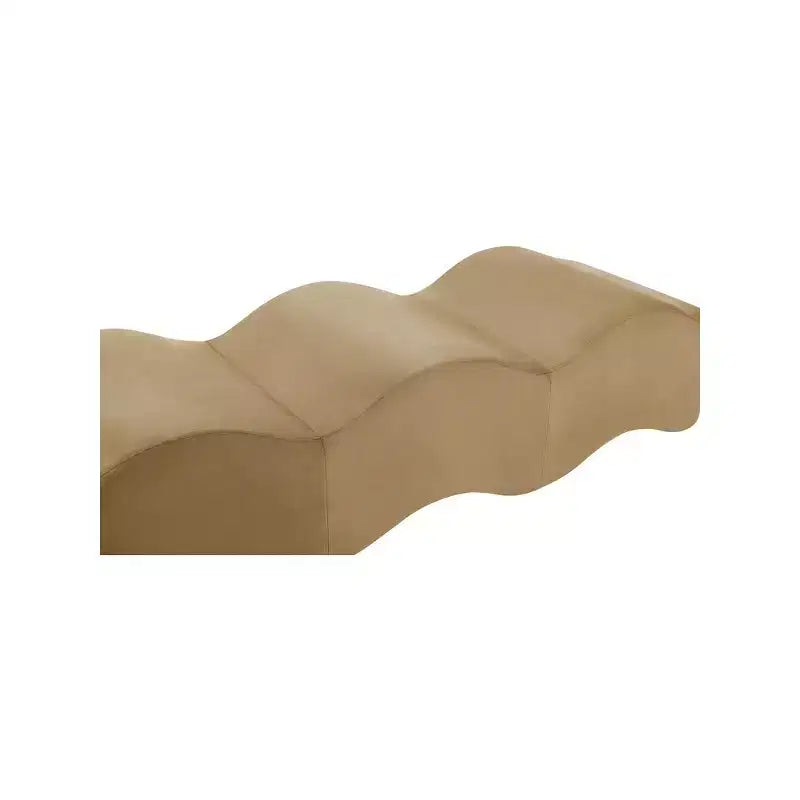 Meridian Furniture,Wave Velvet Bench