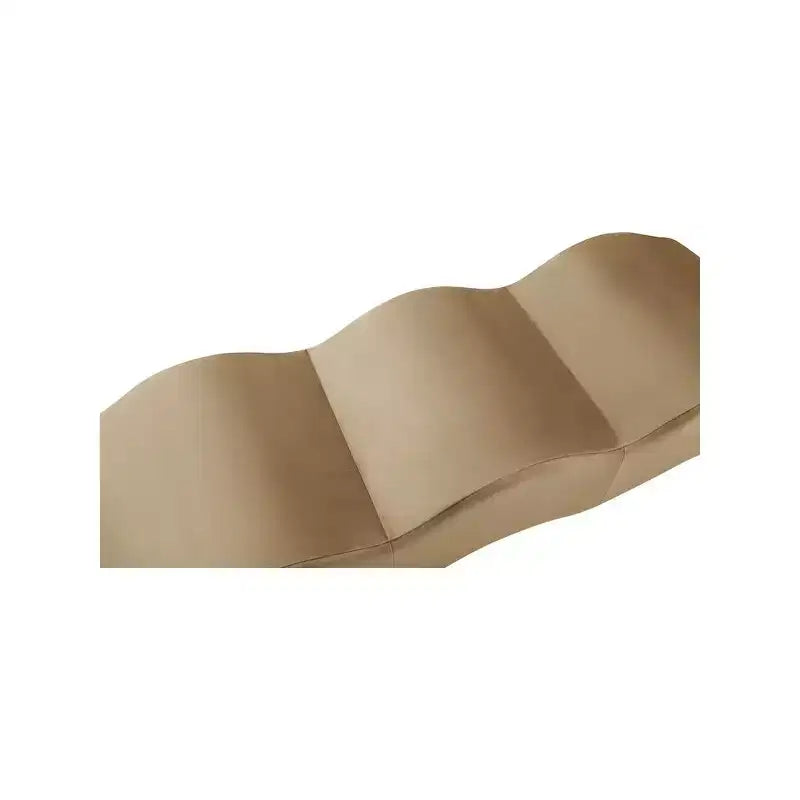 Meridian Furniture,Wave Velvet Bench