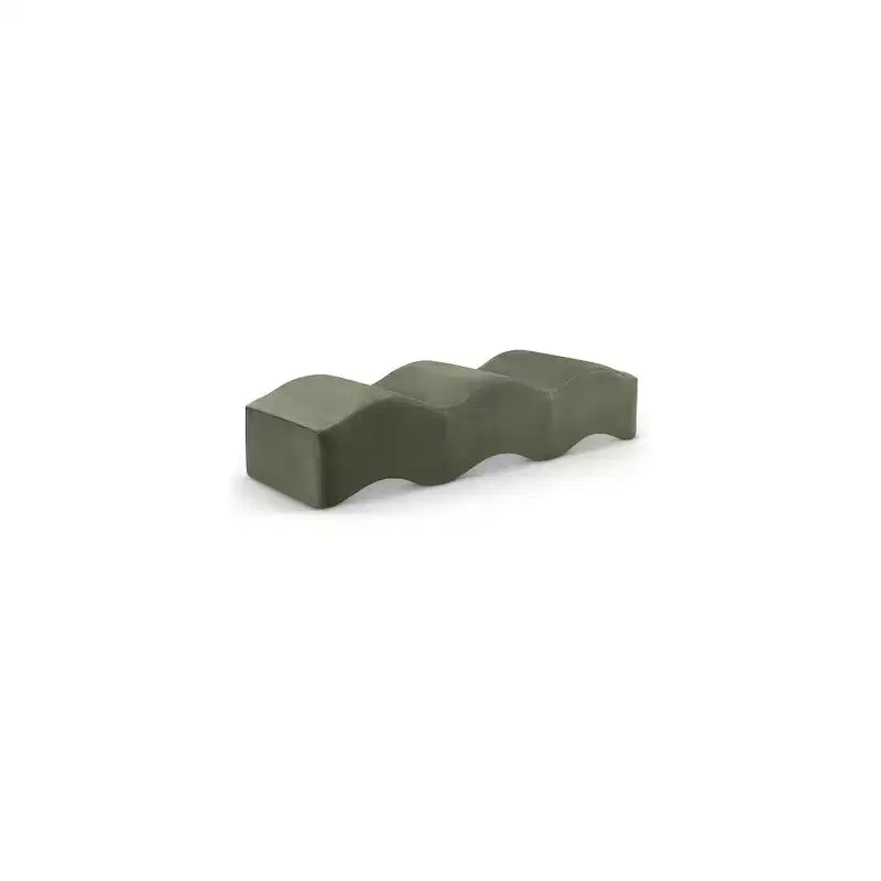 Meridian Furniture,Wave Velvet Bench