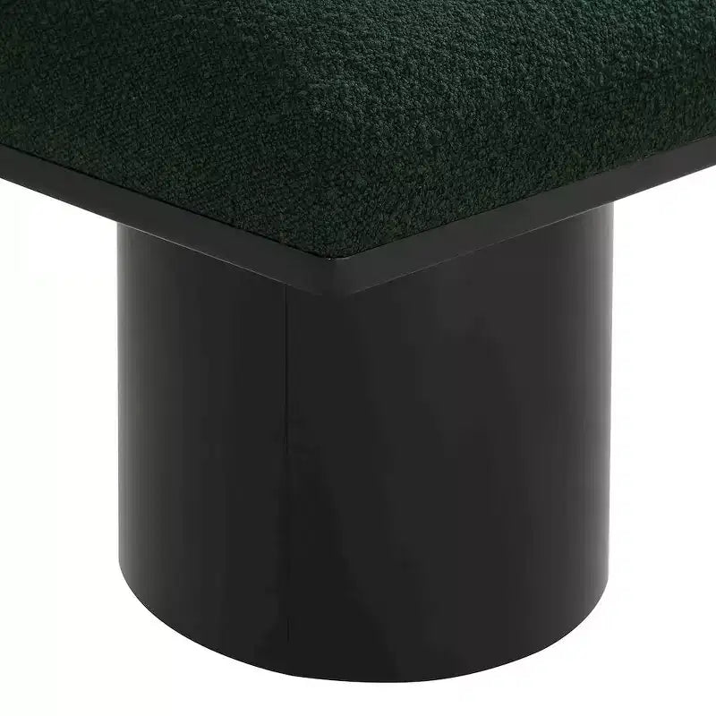 Meridian Furniture,Pavilion Boucle Fabric Bench