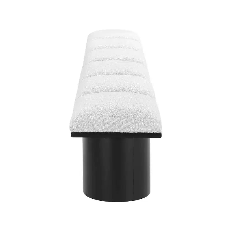 Meridian Furniture,Pavilion Boucle Fabric Bench