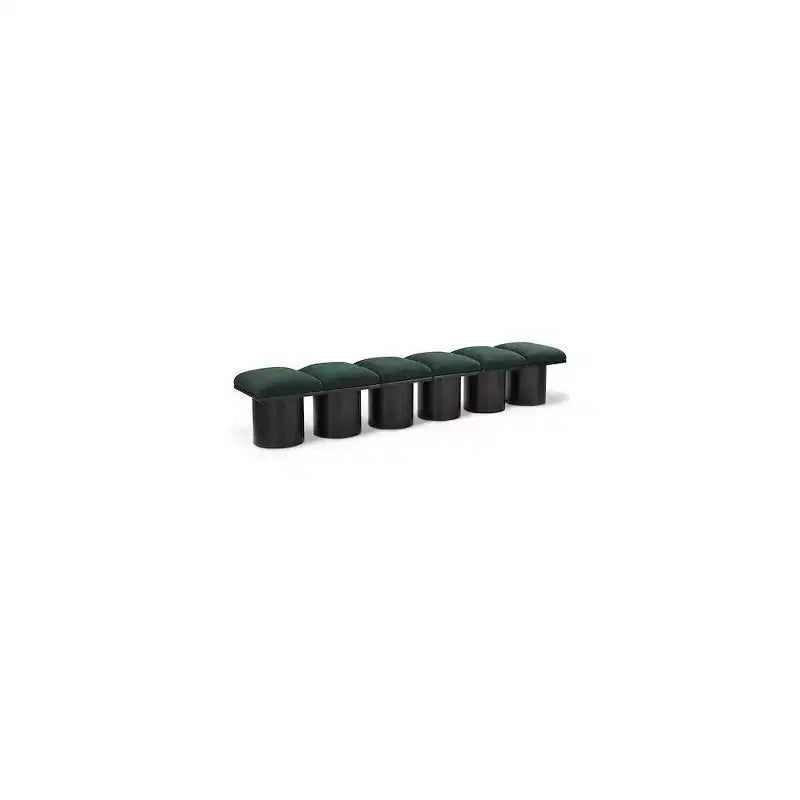 Meridian Furniture,Pavilion Boucle Fabric Bench