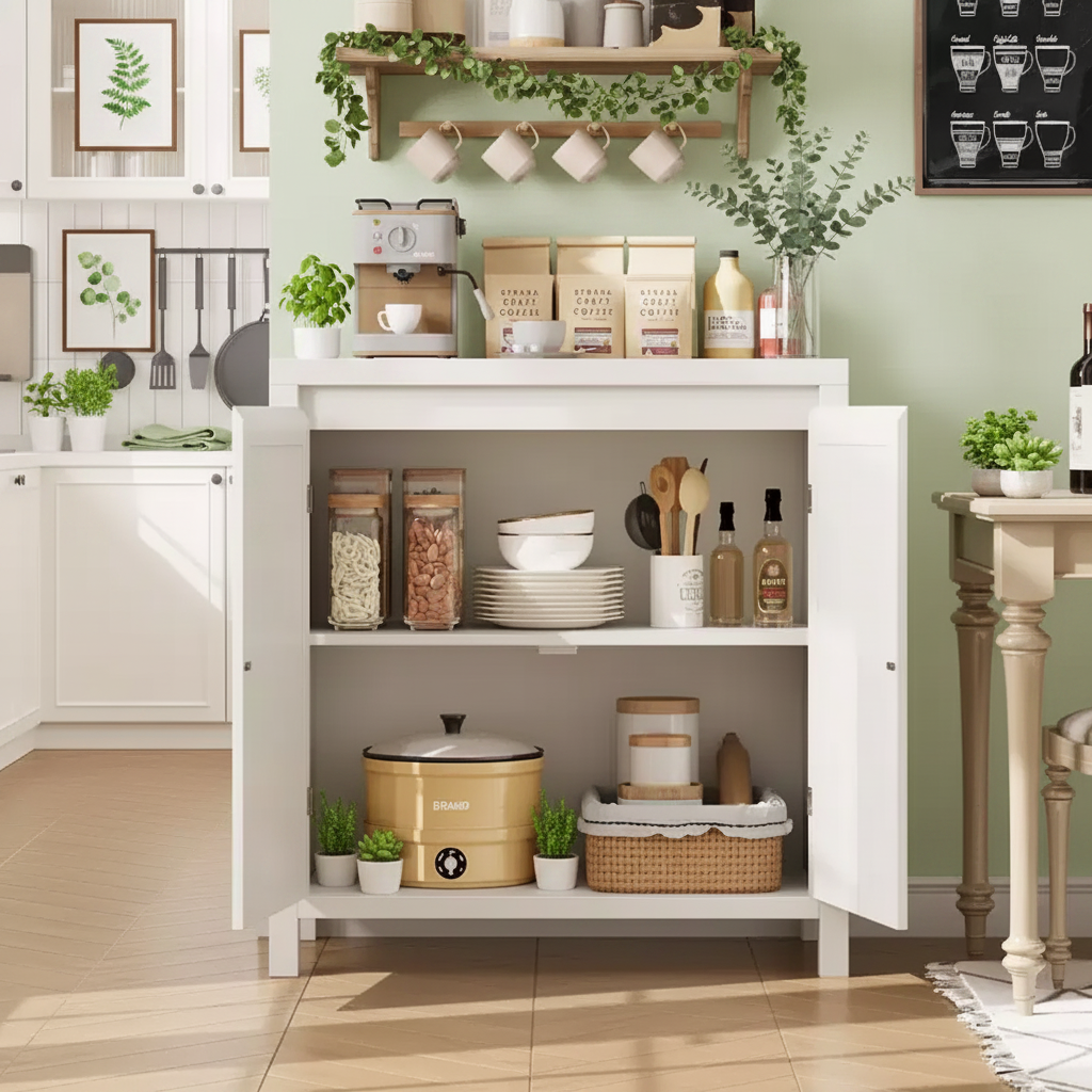 Buffet en enfilade de style Mid-Century